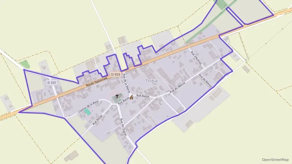 Maison 107 m² six pièces à vendre à Thibie Maison 107 m² six pièces à vendre à Thibie