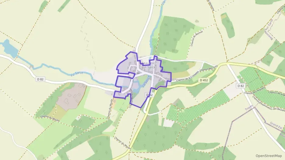 Maison 103 m² six pièces à vendre à Bragelogne-Beauvoir Maison 103 m² six pièces à vendre à Bragelogne-Beauvoir