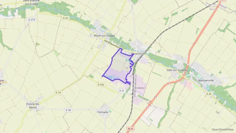 Maison 90 m² quatre pièces à vendre à Bazancourt Maison 90 m² quatre pièces à vendre à Bazancourt