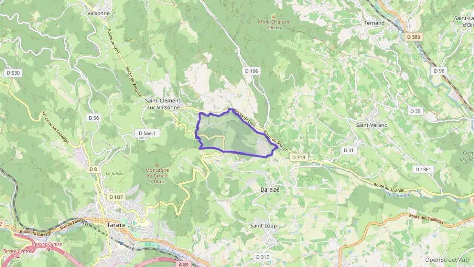 Maison 65 m² trois pièces à vendre à Saint-Clément-sur-Valsonne