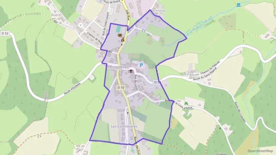 Maison 53 m² trois pièces à vendre à Propières