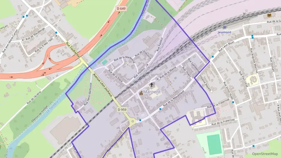 Maison 90 m² trois pièces à vendre à Marpent Maison 90 m² trois pièces à vendre à Marpent