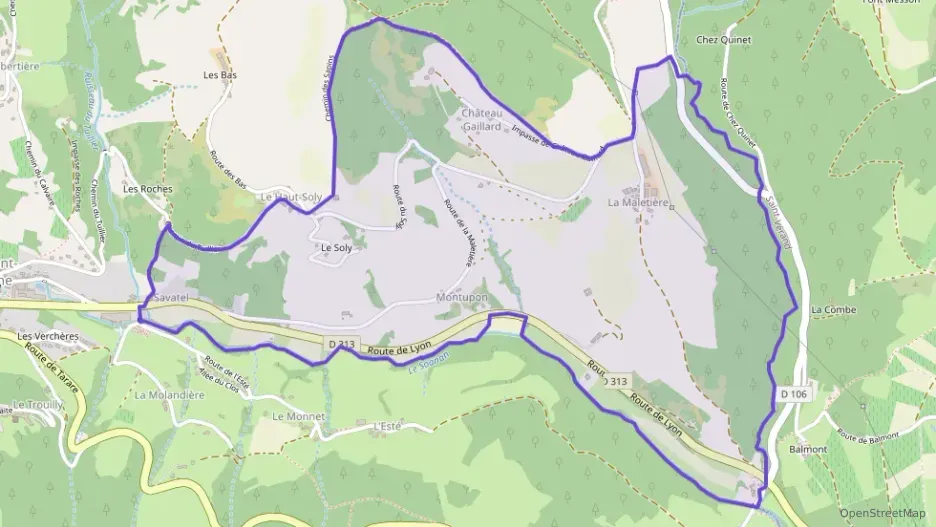 Maison 75 m² quatre pièces à vendre à Saint-Clément-sur-Valsonne