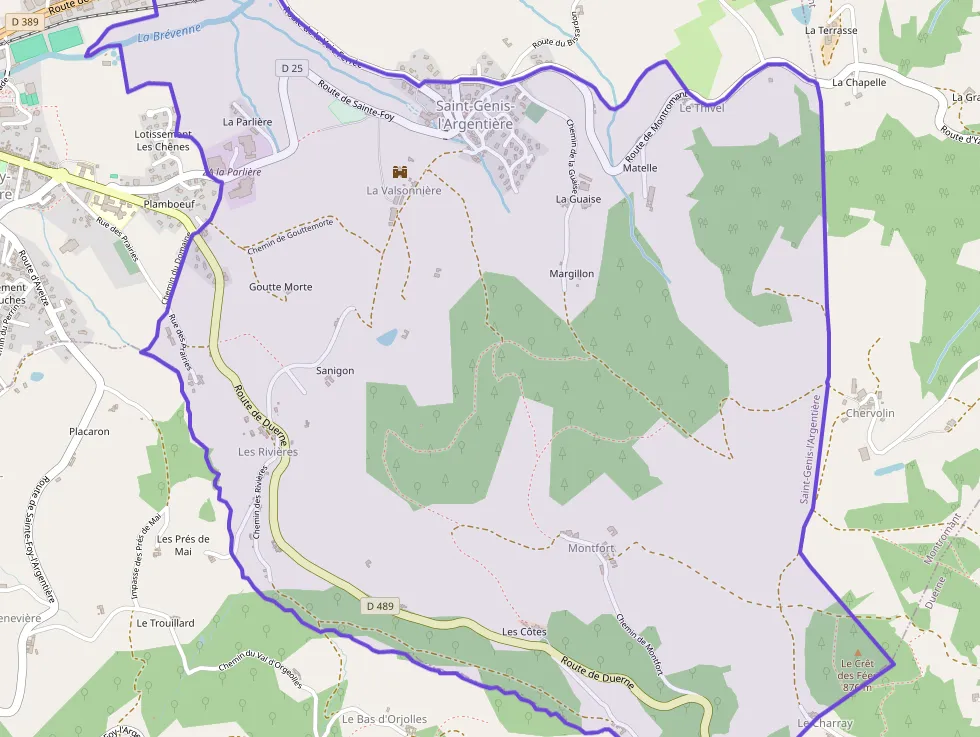 Maison 82 m² trois pièces à vendre à Saint-Genis-l`Argentière