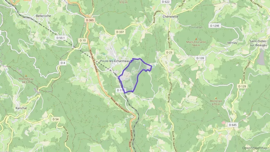Maison 64 m² trois pièces à vendre à Poule-les-Écharmeaux