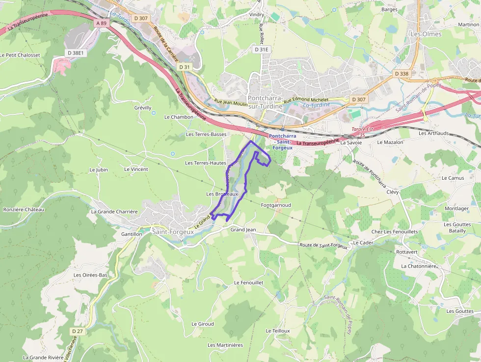 Maison 82 m² quatre pièces à vendre à Saint-Forgeux