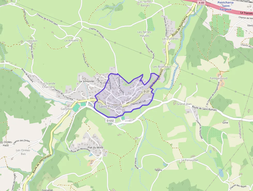 Maison 96 m² deux pieces à vendre à Saint-Forgeux