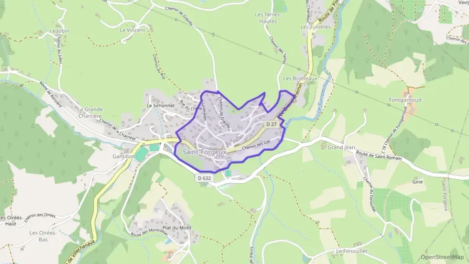 Maison 96 m² deux pieces à vendre à Saint-Forgeux