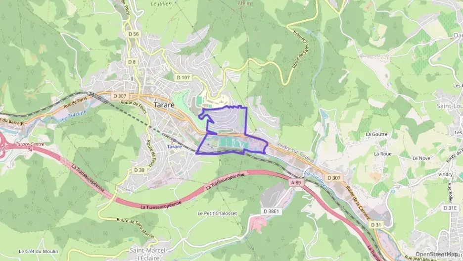 Maison 91 m² quatre pièces à vendre à Tarare