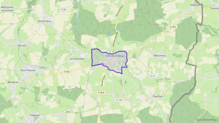 Maison 125 m² trois pièces à vendre à Solre-le-Château