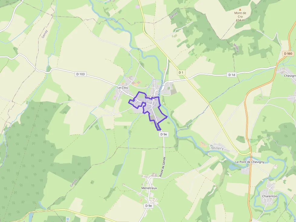 Maison 57 m² trois pièces à vendre à Genay