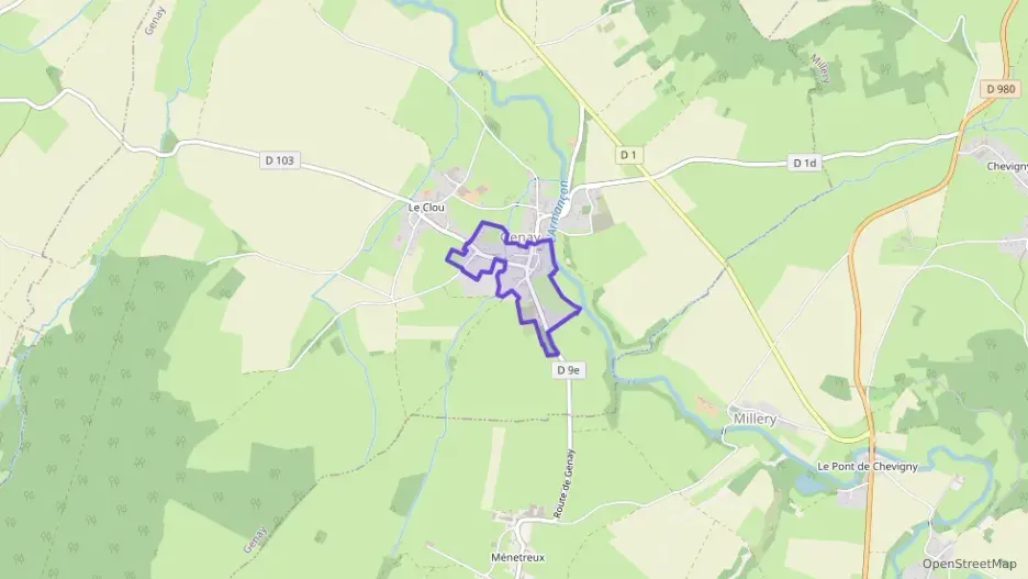 Maison 57 m² trois pièces à vendre à Genay Maison 57 m² trois pièces à vendre à Genay