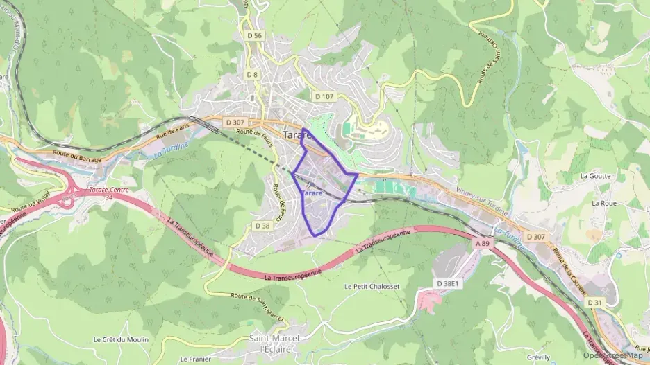 Maison 74 m² cinq pièces à vendre à Tarare Maison 74 m² cinq pièces à vendre à Tarare