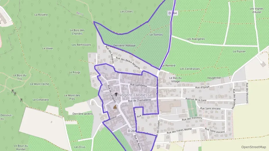 Maison 80 m² trois pièces à vendre à Nogent-l`Abbesse