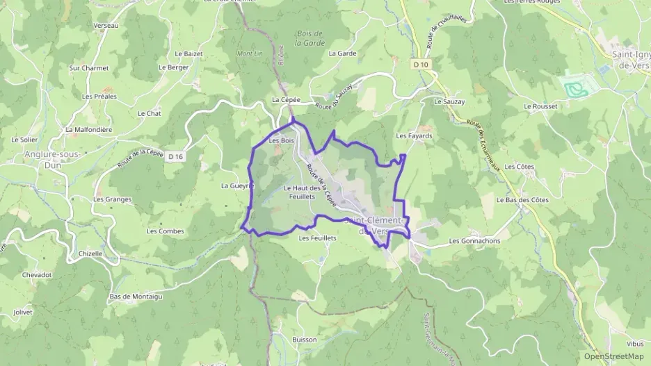 Maison 80 m² quatre pièces à vendre à Saint-Clément-de-Vers