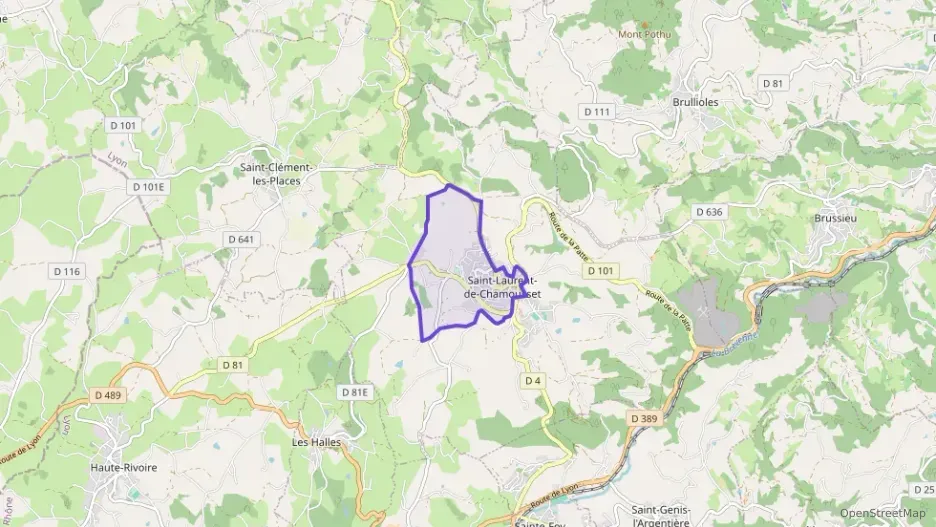 Maison 98 m² cinq pièces à vendre à Saint-Laurent-de-Chamousset Maison 98 m² cinq pièces à vendre à Saint-Laurent-de-Chamousset