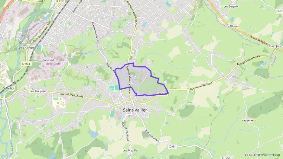 Maison 141 m² six pièces à vendre à Saint-Vallier