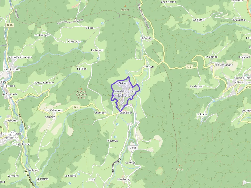 Maison 60 m² trois pièces à vendre à Saint-Bonnet-le-Troncy