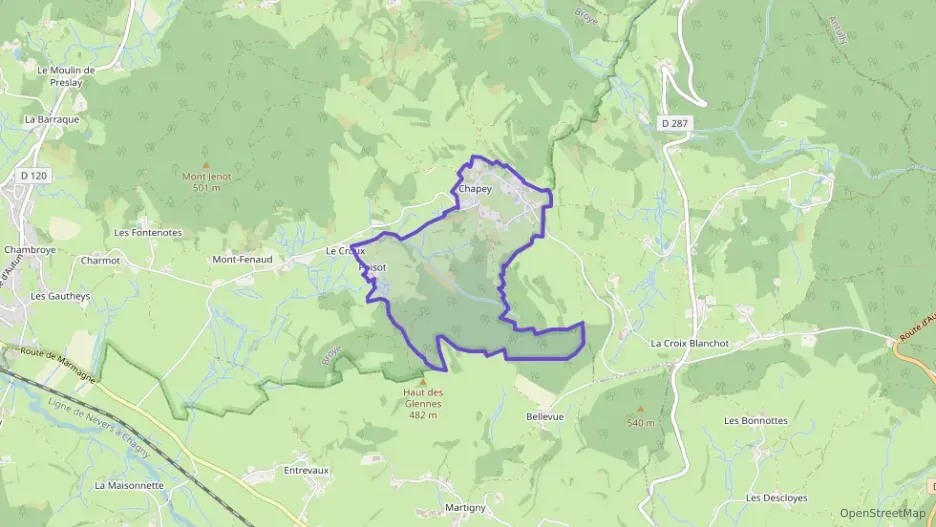 Maison 59 m² trois pièces à vendre à Broye Maison 59 m² trois pièces à vendre à Broye