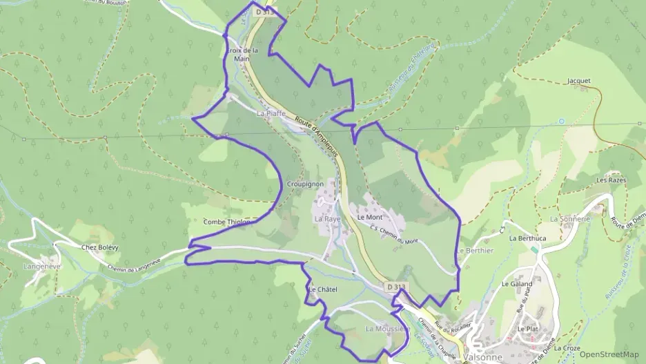 Maison 101 m² quatre pièces à vendre à Valsonne