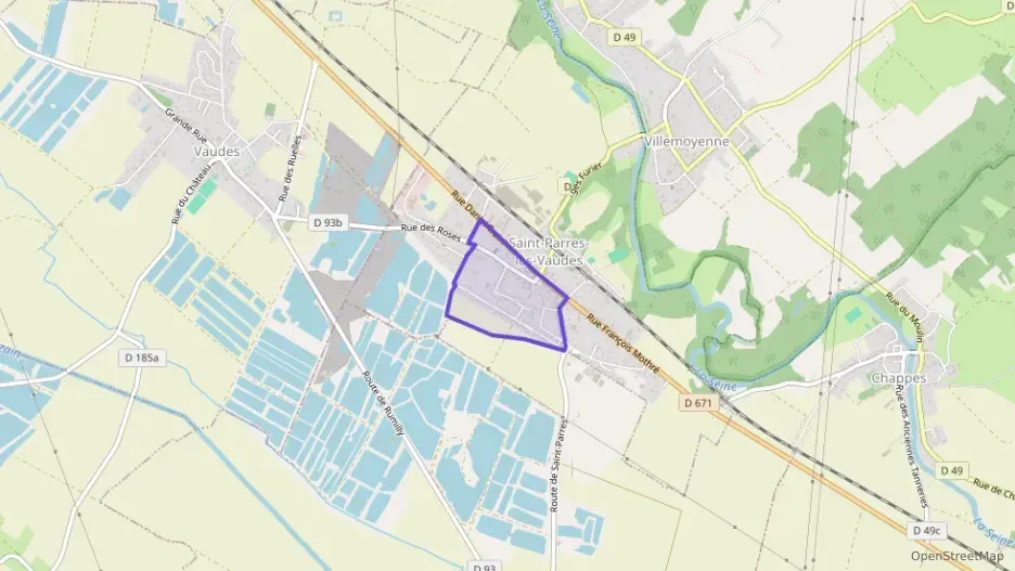 Maison 118 m² six pièces à vendre à Saint-Parres-lès-Vaudes