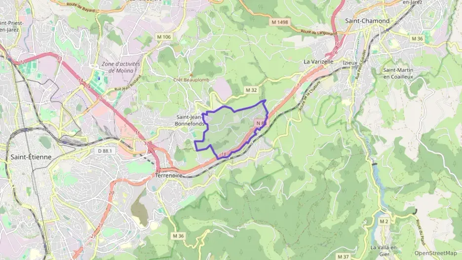 Maison 120 m² cinq pièces à vendre à Saint-Jean-Bonnefonds