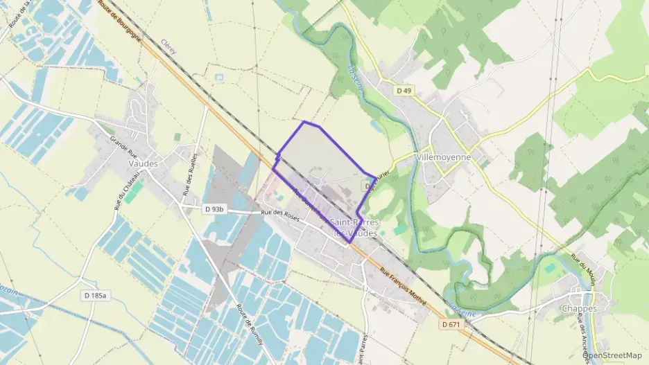 Maison 110 m² quatre pièces à vendre à Saint-Parres-lès-Vaudes