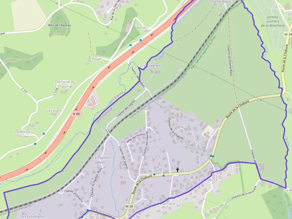 Maison 103 m² quatre pièces à vendre à Saint-Chamond