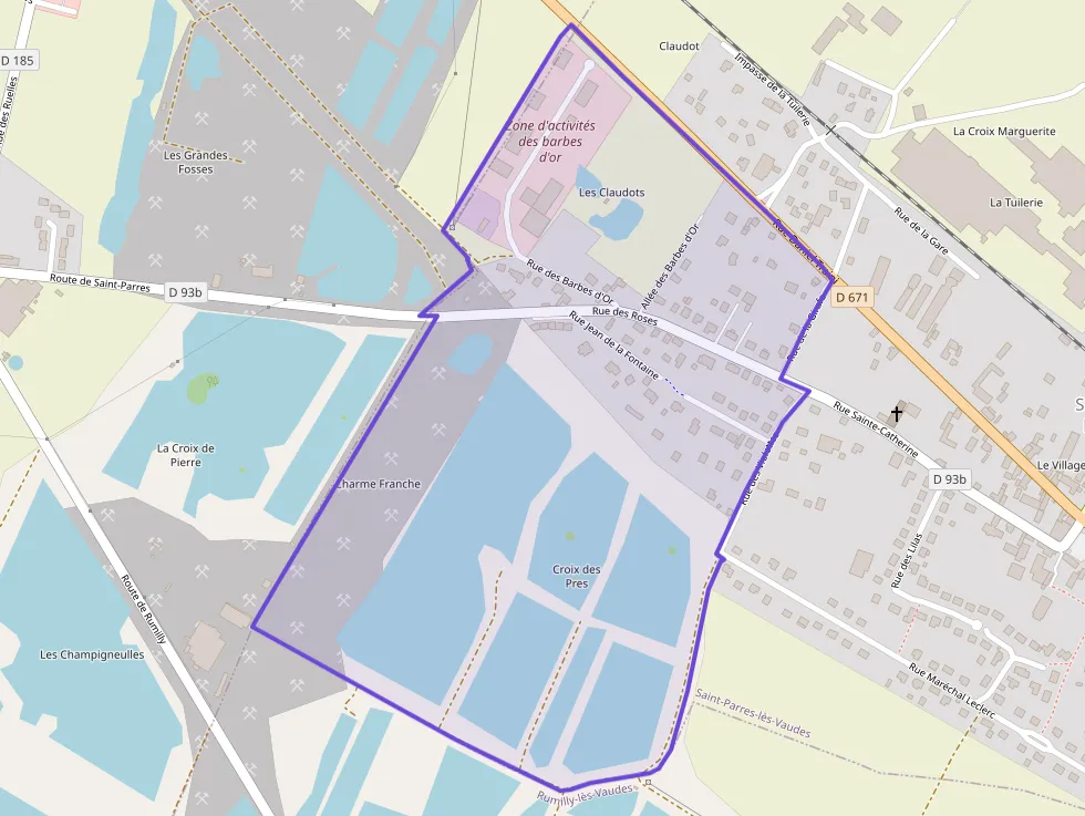 Maison 90 m² quatre pièces à vendre à Saint-Parres-lès-Vaudes