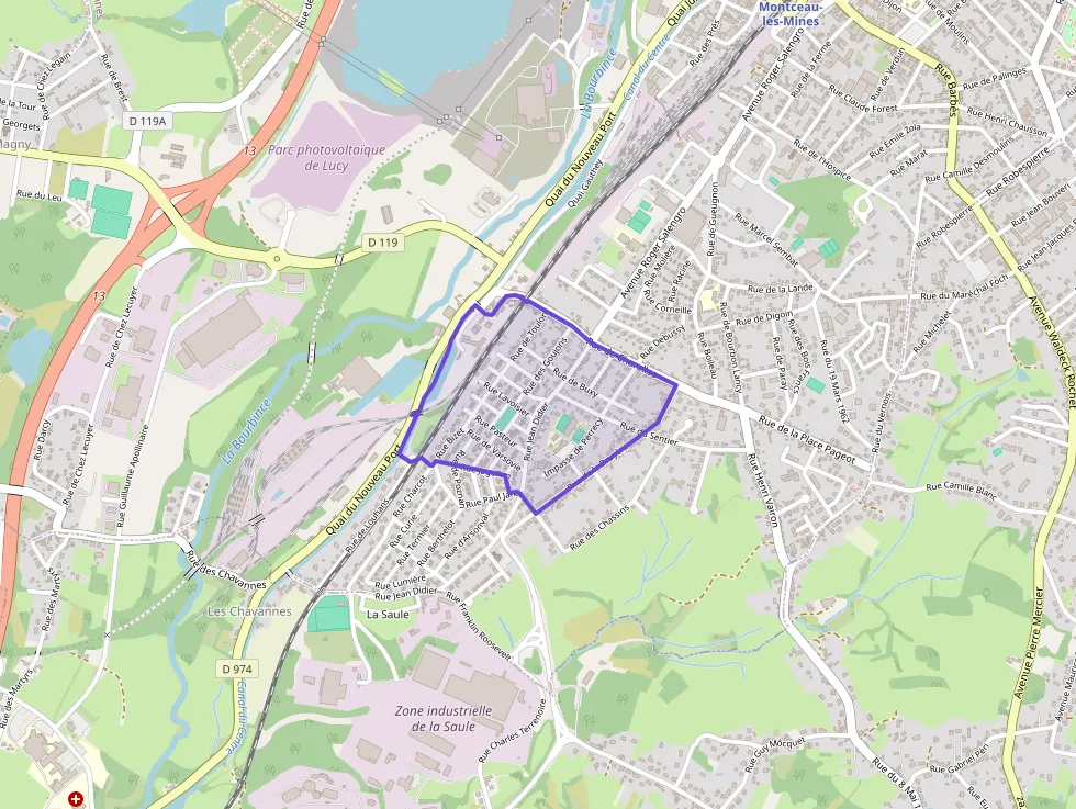 Maison 88 m² trois pièces à vendre à Montceau-les-Mines