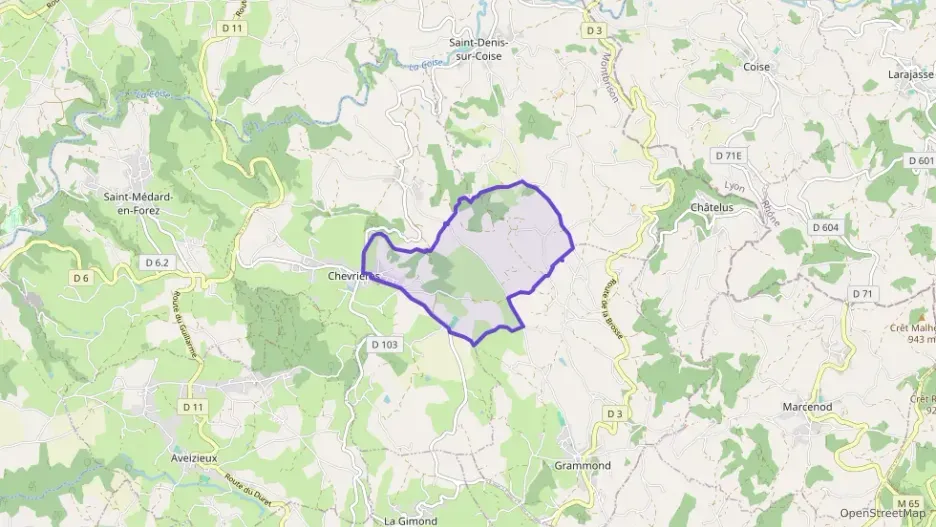 Maison 96 m² quatre pièces à vendre à Chevrières Maison 96 m² quatre pièces à vendre à Chevrières