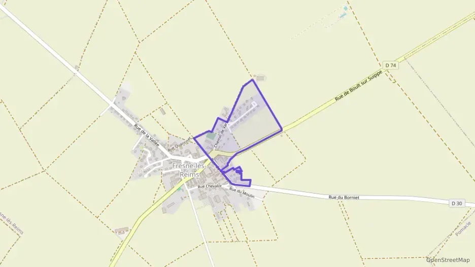 Maison 144 m² cinq pièces à vendre à Bourgogne-Fresne