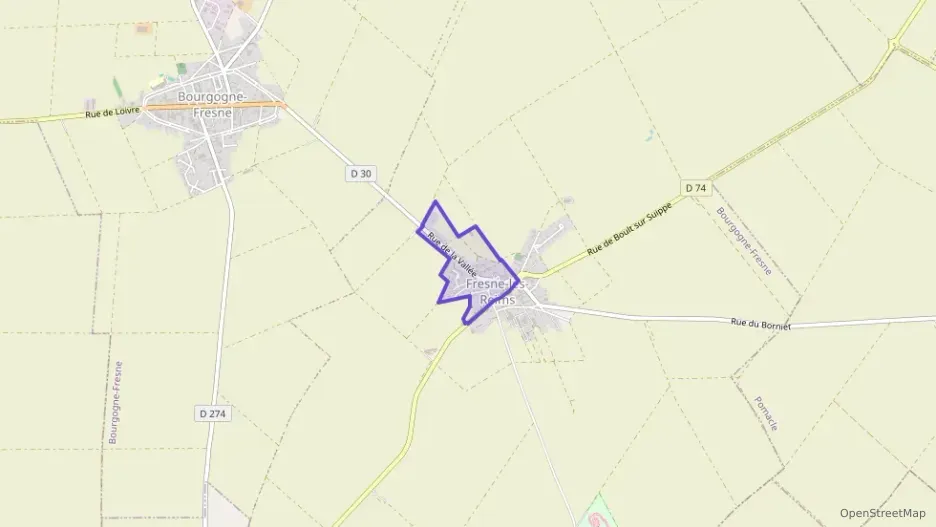 Maison 150 m² quatre pièces à vendre à Bourgogne-Fresne
