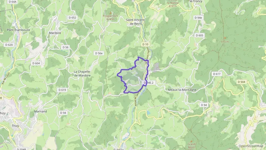 Maison 94 m² quatre pièces à vendre à Saint-Vincent-de-Reins Maison 94 m² quatre pièces à vendre à Saint-Vincent-de-Reins