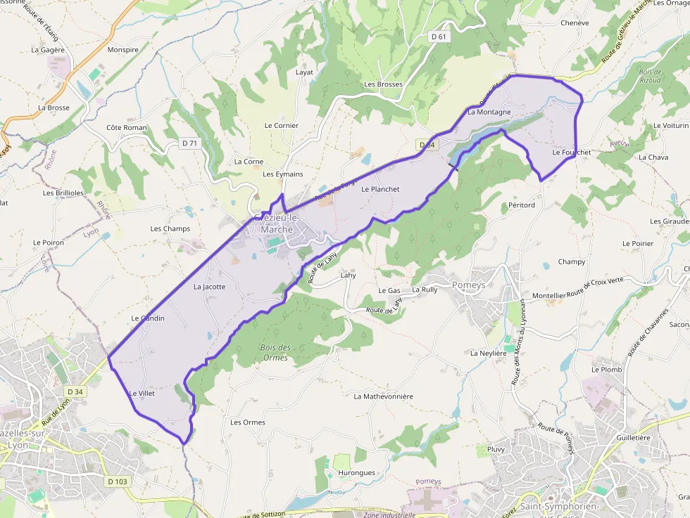 Maison 81 m² deux pieces à vendre à Grézieu-le-Marché