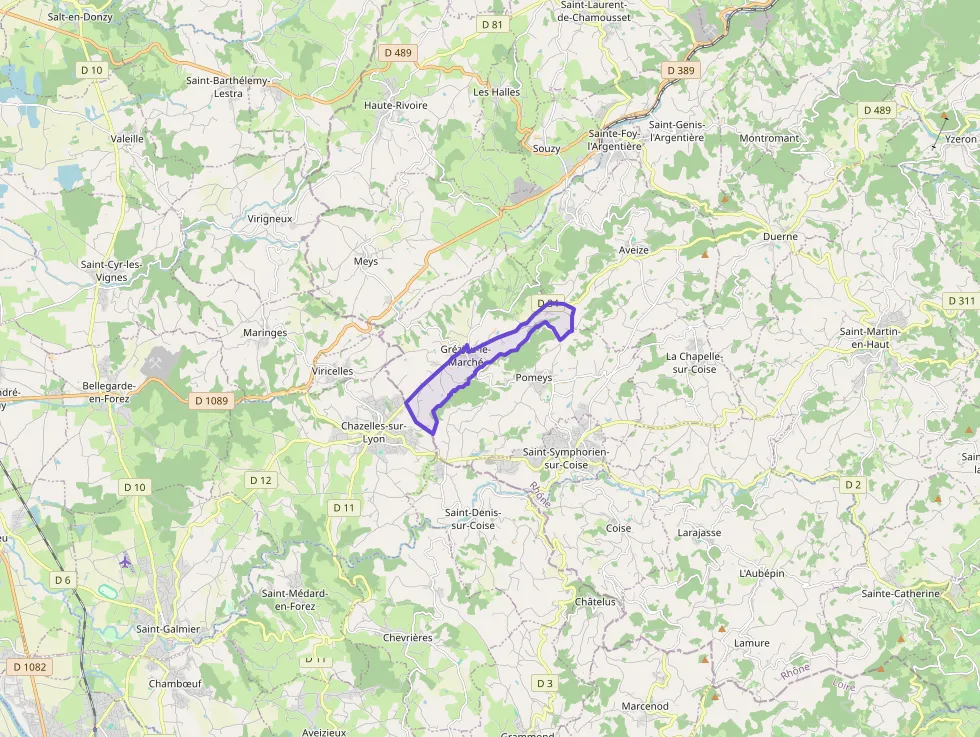 Maison 81 m² deux pieces à vendre à Grézieu-le-Marché