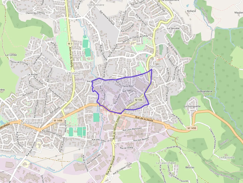 Maison 90 m² quatre pièces à vendre à Sorbiers