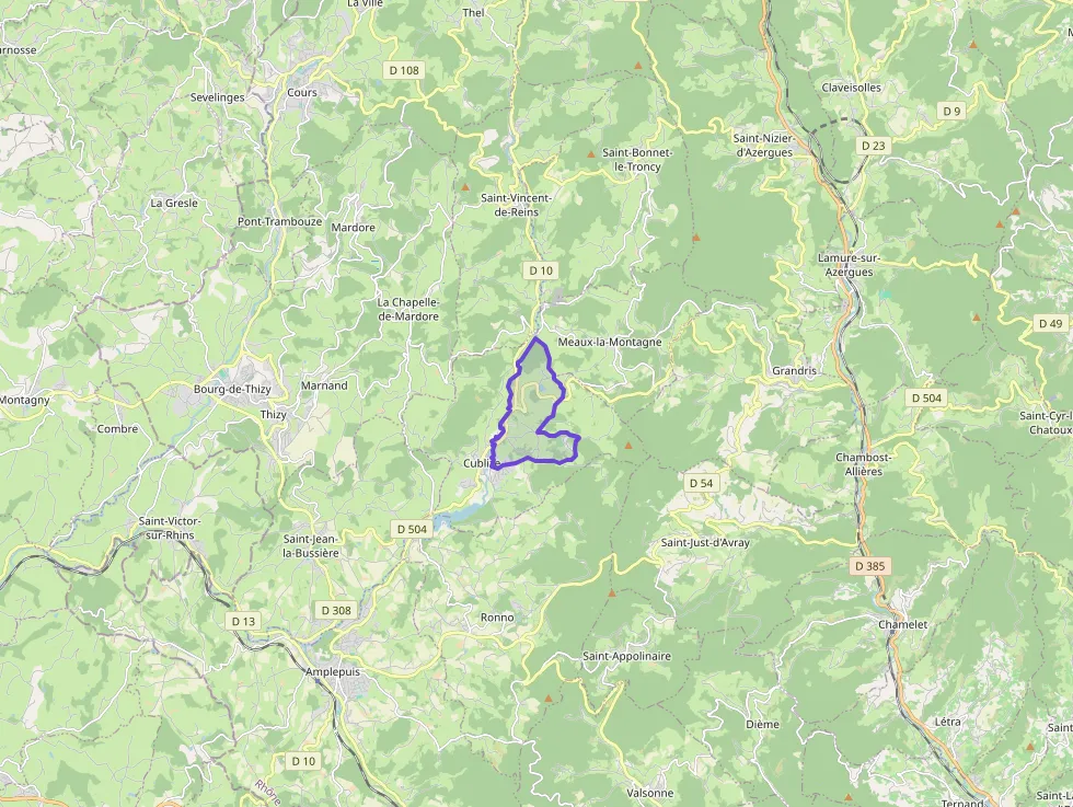 Maison 120 m² quatre pièces à vendre à Cublize