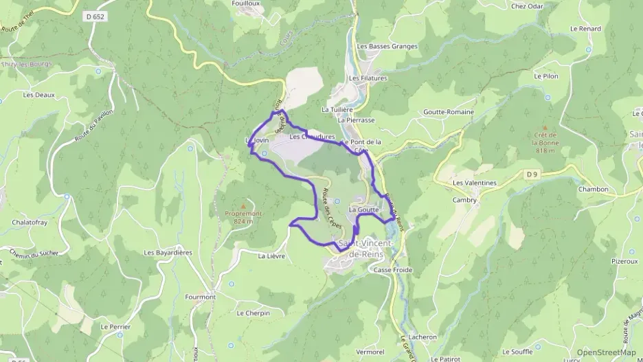 Maison 90 m² trois pièces à vendre à Saint-Vincent-de-Reins Maison 90 m² trois pièces à vendre à Saint-Vincent-de-Reins