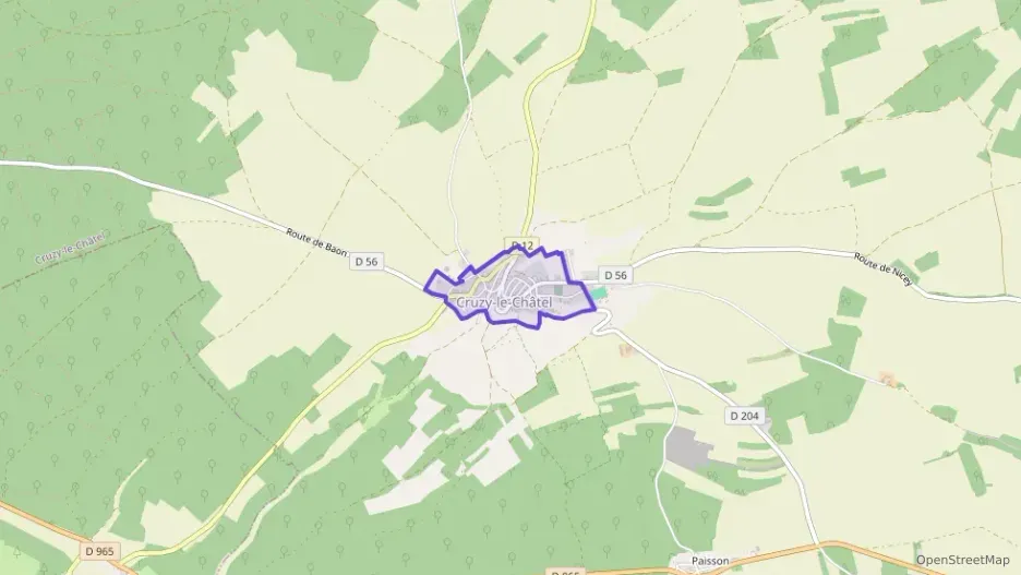 Maison 94 m² quatre pièces à vendre à Cruzy-le-Châtel