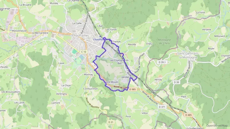 Maison 134 m² quatre pièces à vendre à Chauffailles