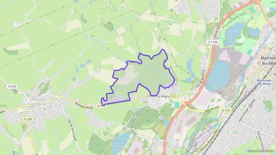 Maison 125 m² quatre pièces à vendre à Sanvignes-les-Mines Maison 125 m² quatre pièces à vendre à Sanvignes-les-Mines