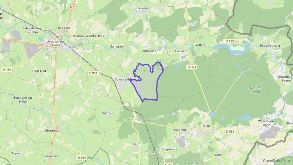 Maison 106 m² quatre pièces à vendre à Sains-du-Nord