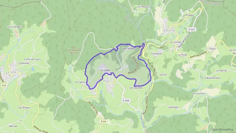 Maison 62 m² trois pièces à vendre à Cours