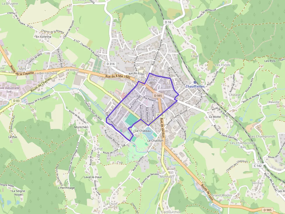 Maison 64 m² quatre pièces à vendre à Chauffailles