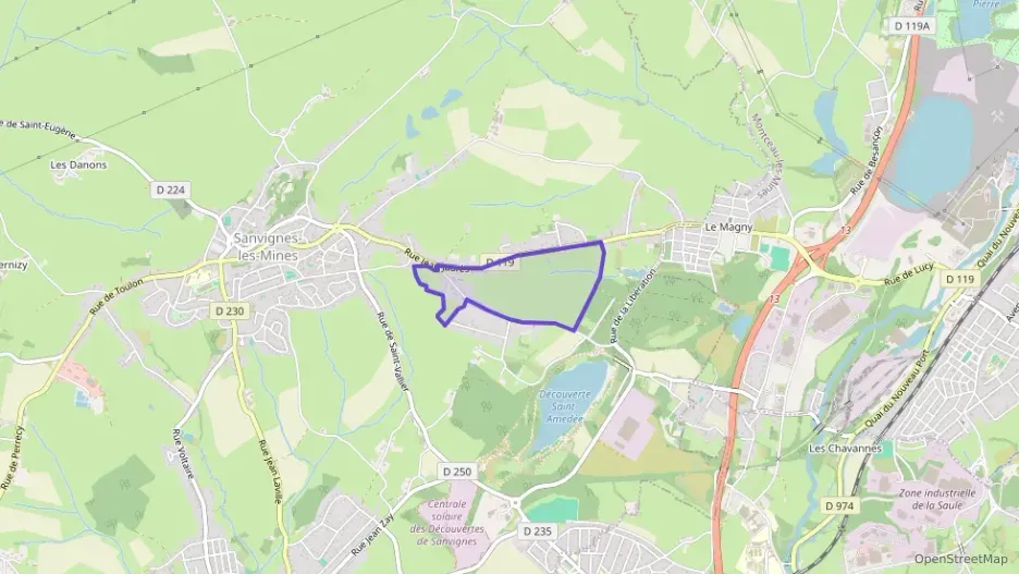 Maison 108 m² quatre pièces à vendre à Sanvignes-les-Mines Maison 108 m² quatre pièces à vendre à Sanvignes-les-Mines