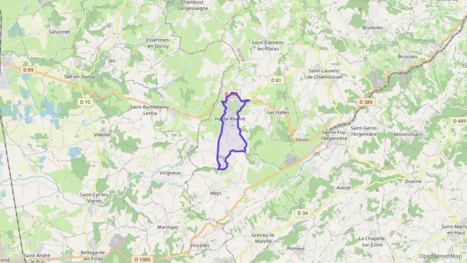 Maison 135 m² six pièces à vendre à Haute-Rivoire Maison 135 m² six pièces à vendre à Haute-Rivoire