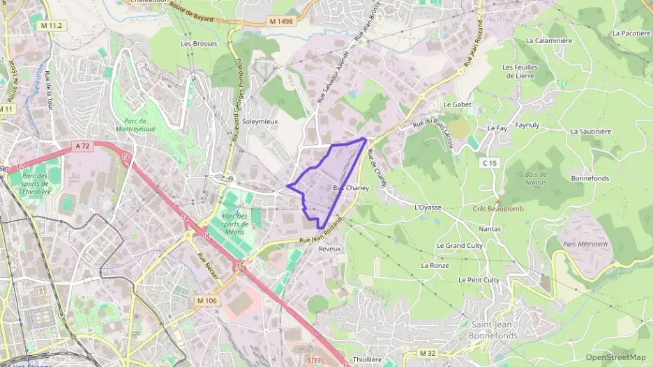 Maison 94 m² quatre pièces à vendre à La Talaudière