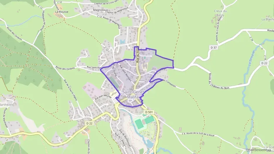 Maison 94 m² quatre pièces à vendre à Saint-Genest-Malifaux