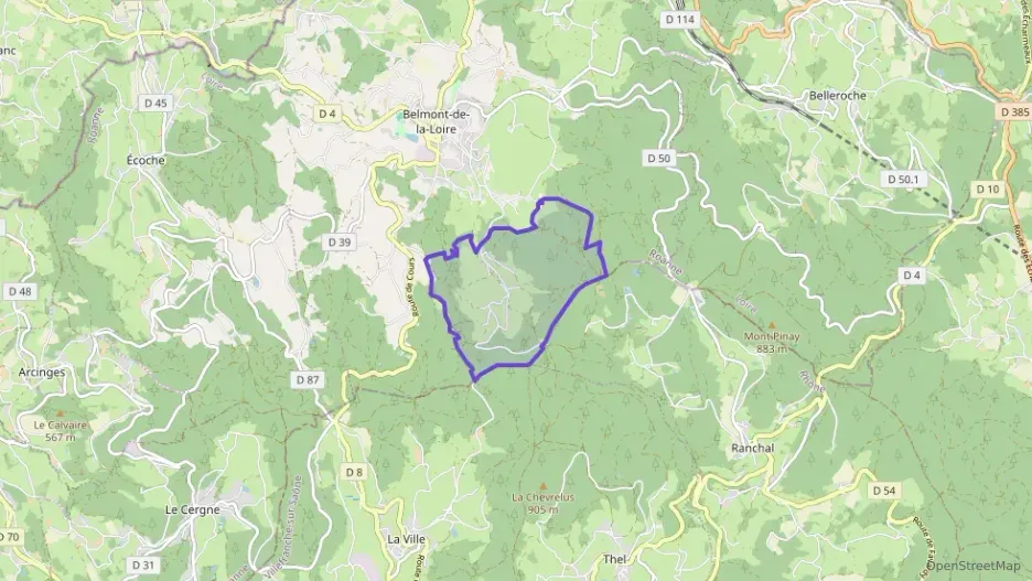 Maison 77 m² trois pièces à vendre à Belmont-de-la-Loire Maison 77 m² trois pièces à vendre à Belmont-de-la-Loire